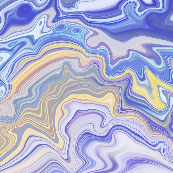 abstract fluid art texture, violet blue yellow marbled background, agate macro, decorative marble paint, liquid marbling effect, creative painted wallpaper, bright hue, pastel wavy lines