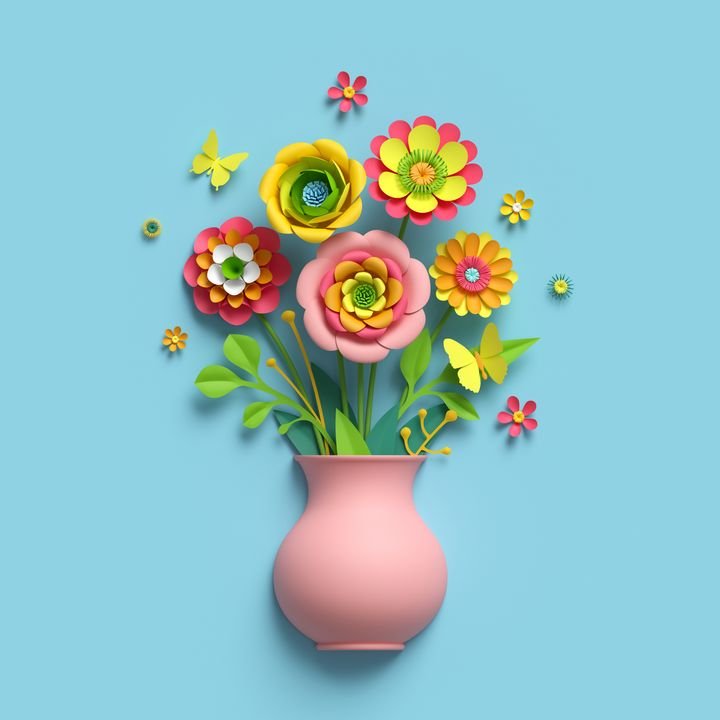 2018 WA Paper Flowers Spring 10 ID20181629